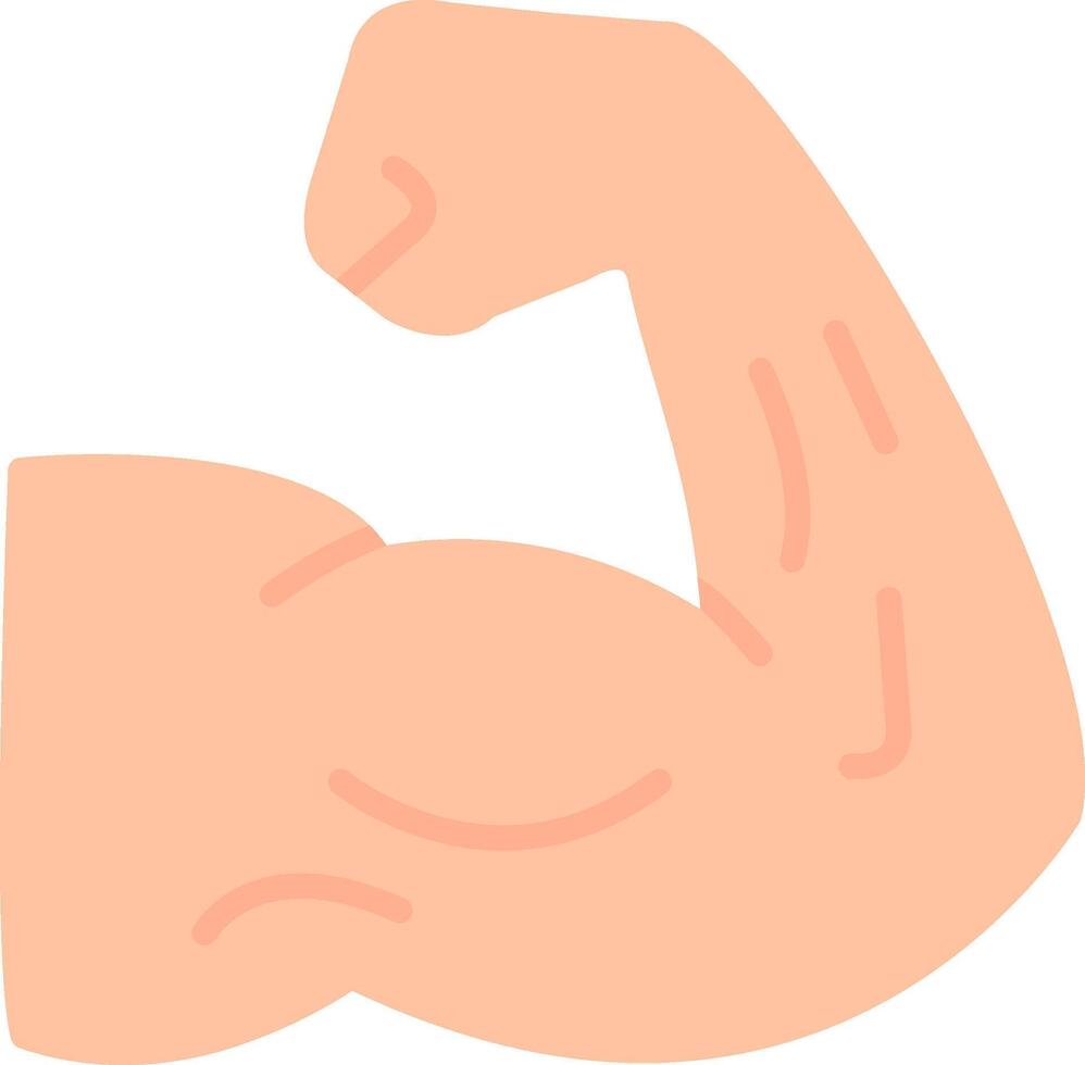 Biceps Flat Icon vector