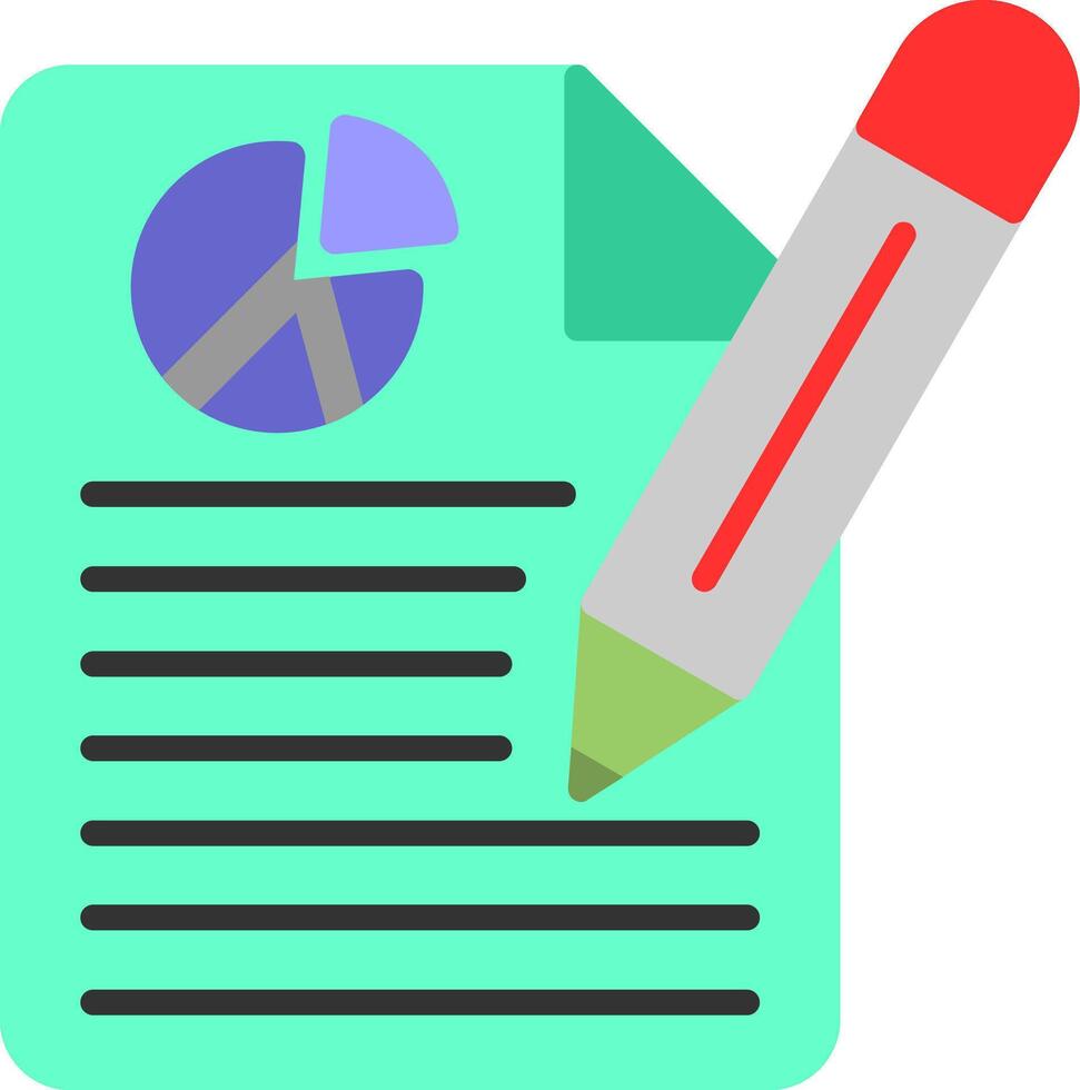 Assessment Flat Icon vector
