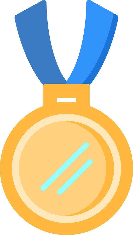 Medal Flat Icon vector