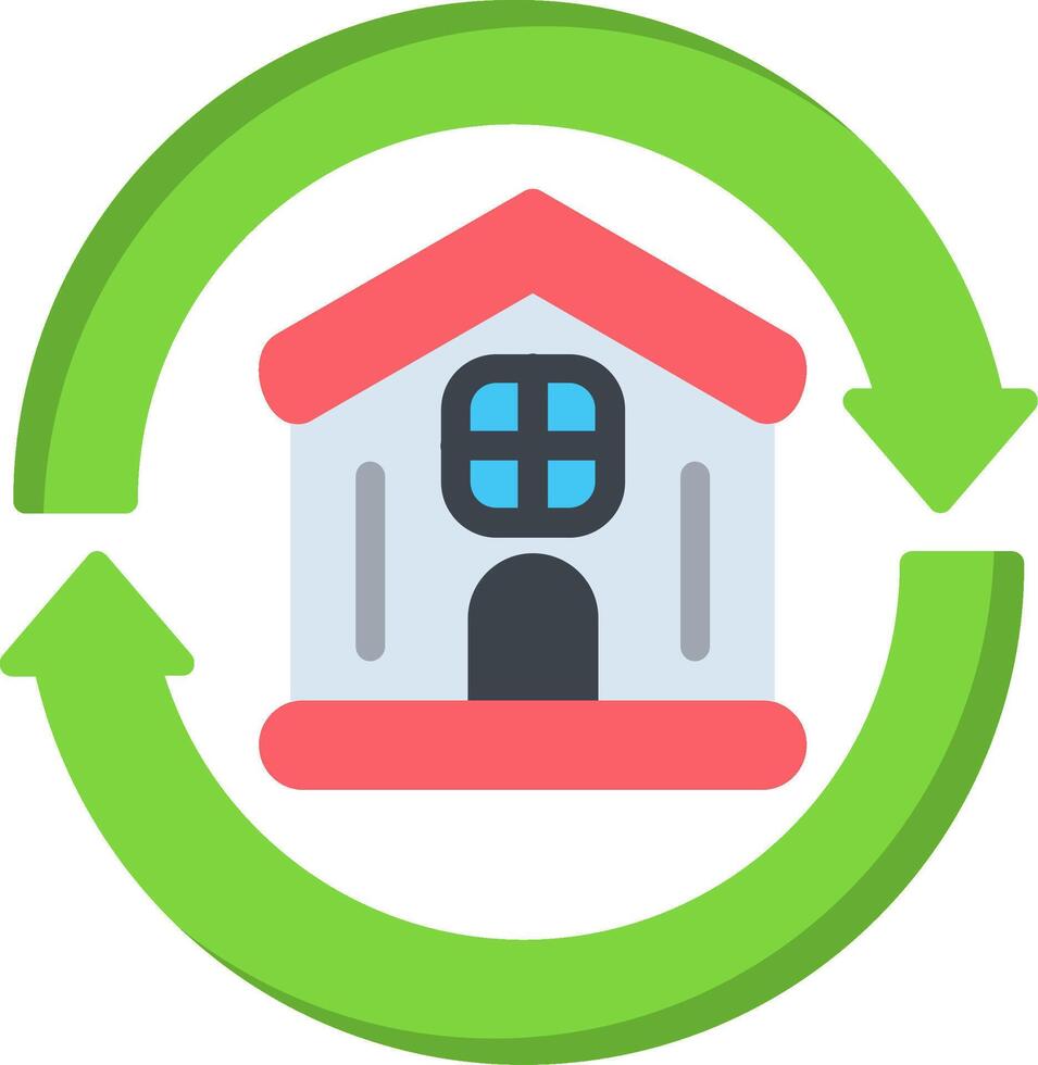 Renewable Flat Icon vector
