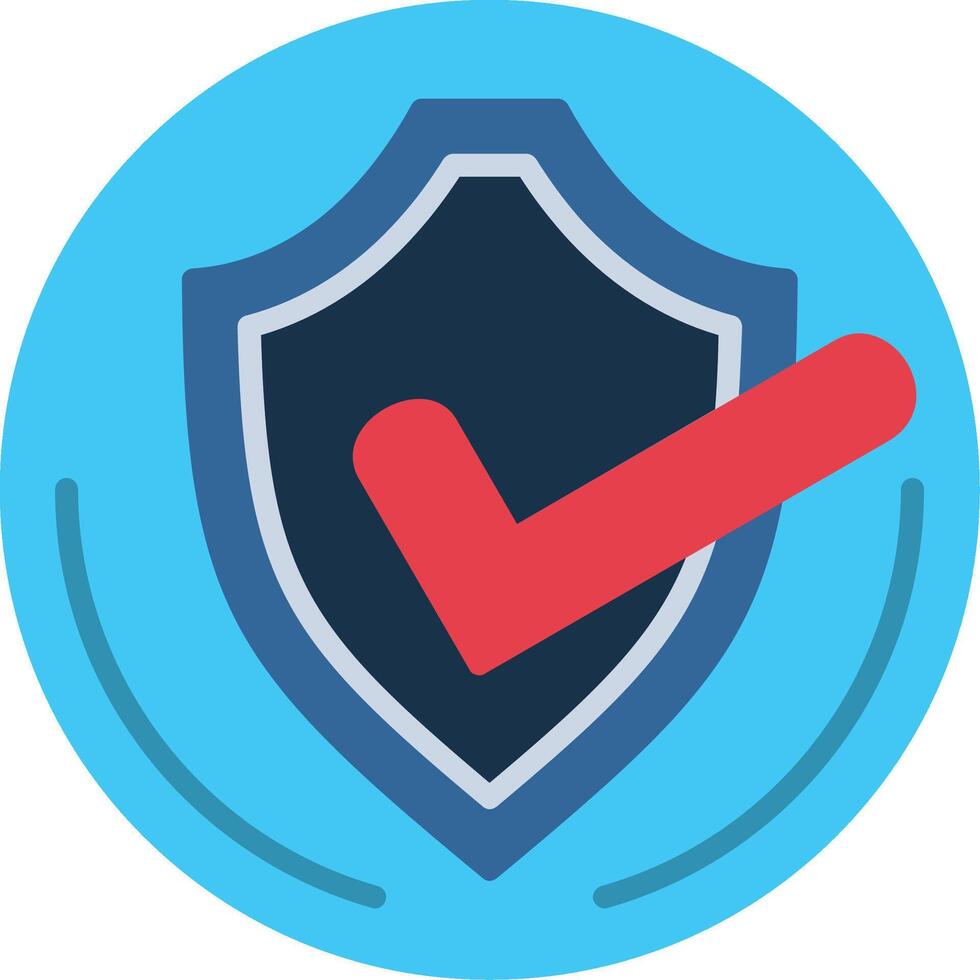Shield Flat Icon vector