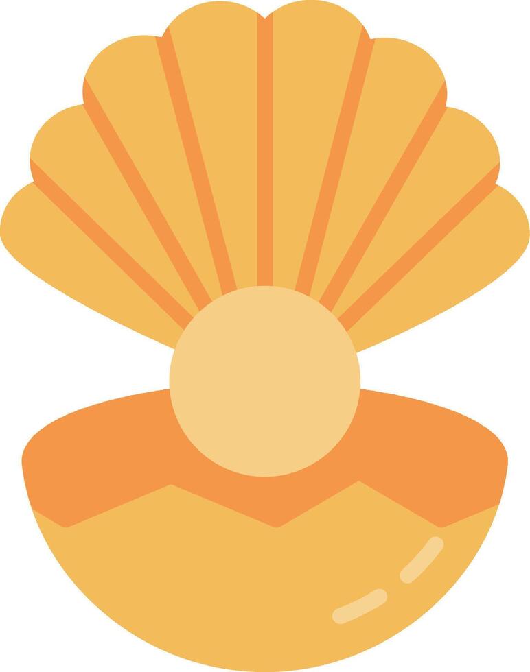 Shell Flat Icon vector