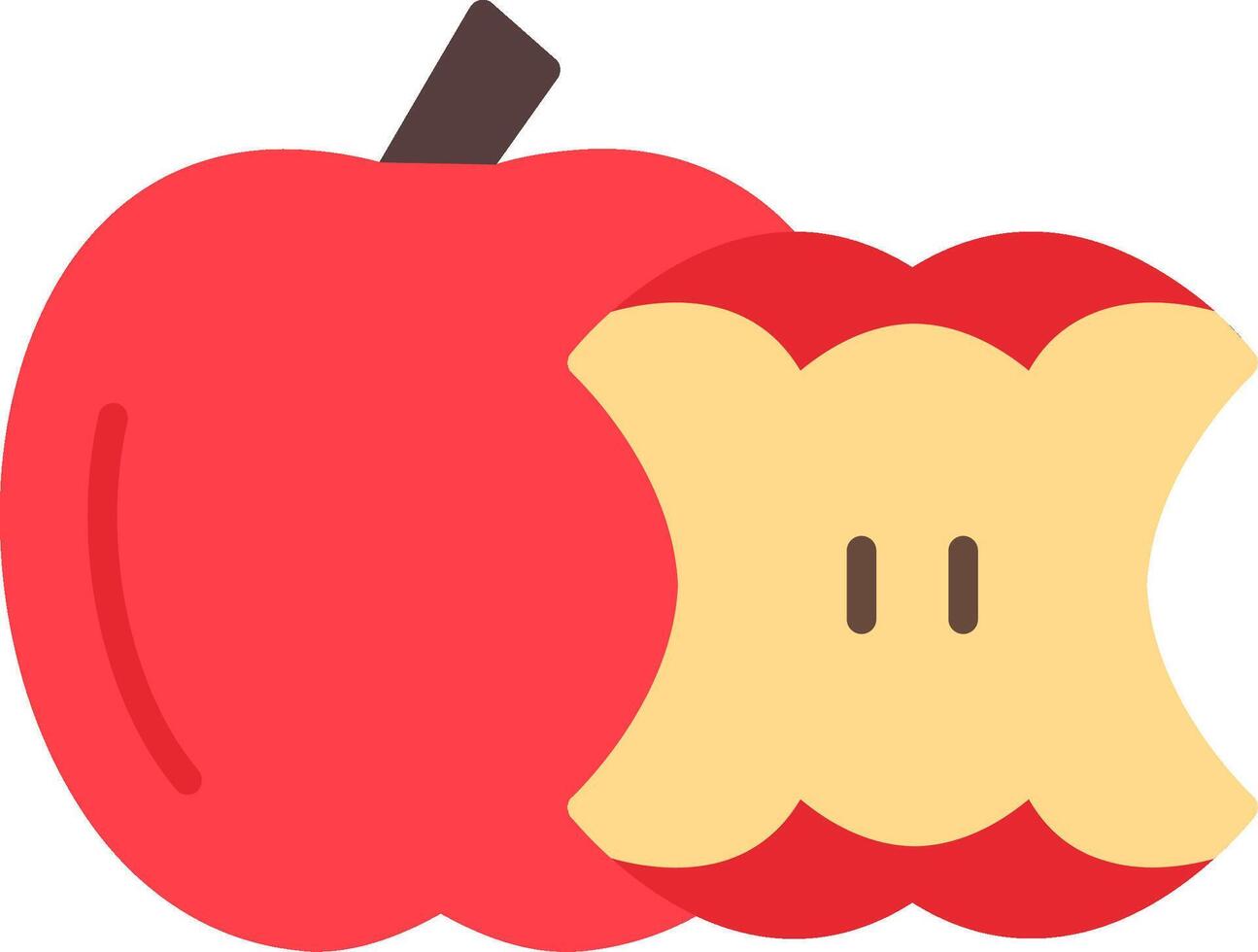 Apple Flat Icon vector