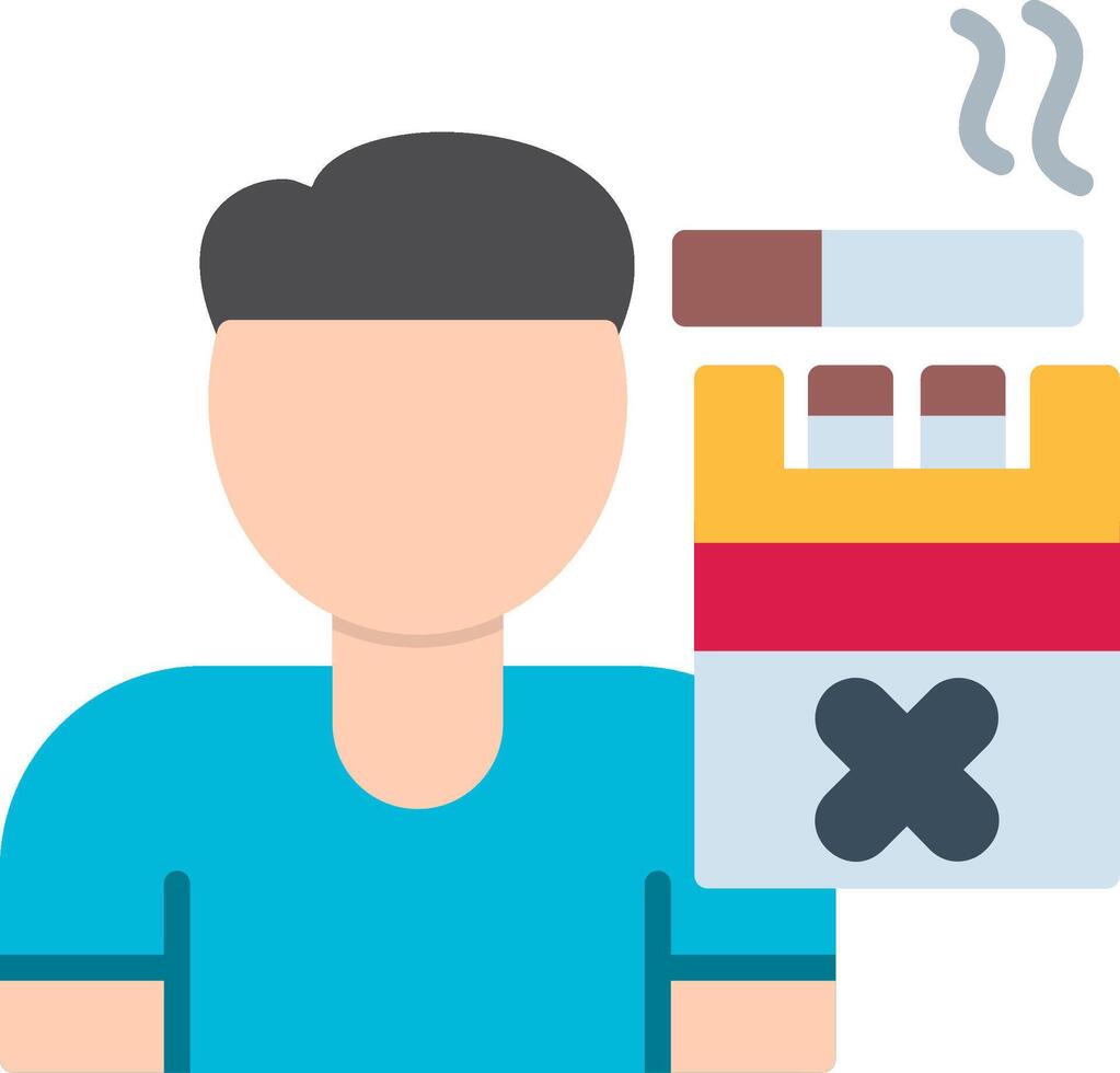 Cessation Flat Icon vector
