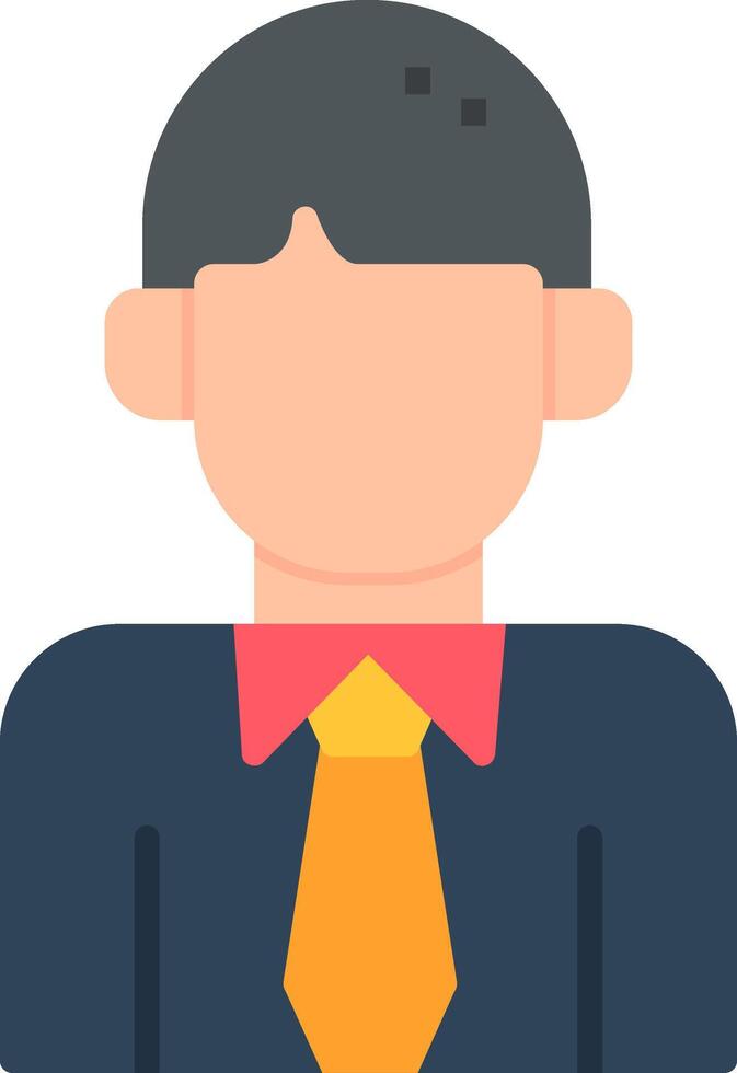 Employee Flat Icon vector