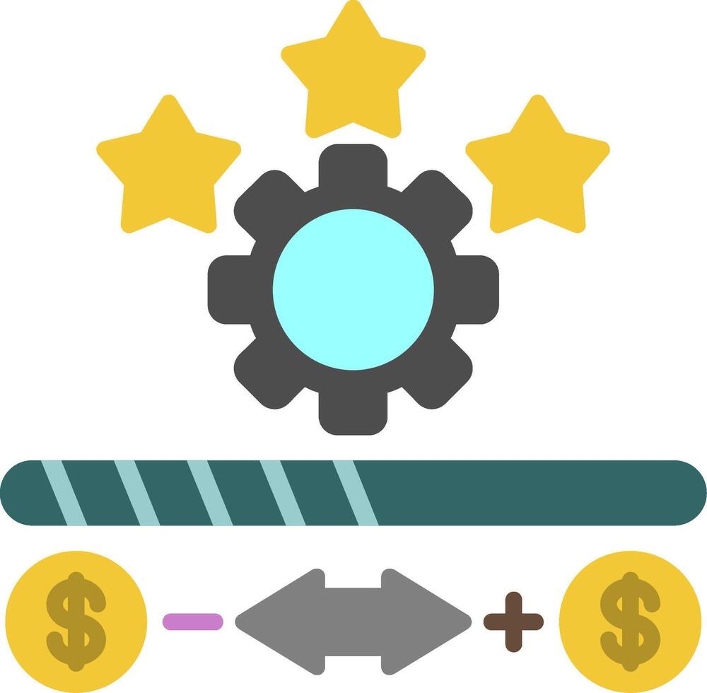 In Progress Flat Icon vector