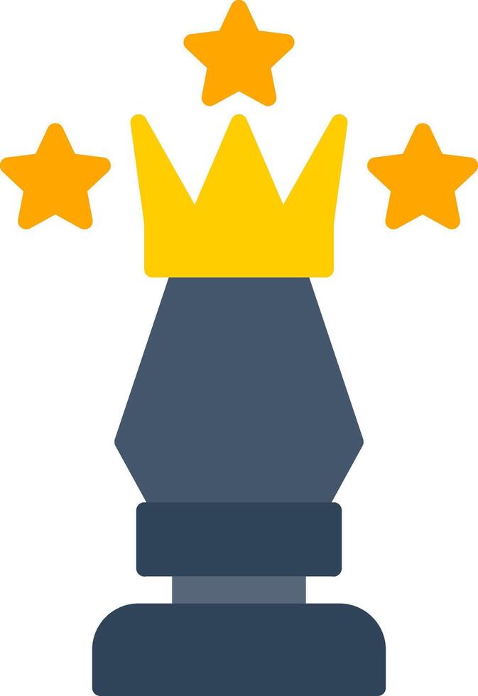 King Flat Icon vector