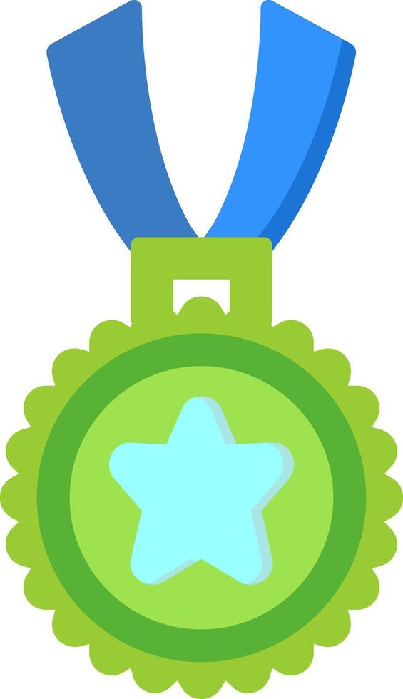 Medal Flat Icon vector