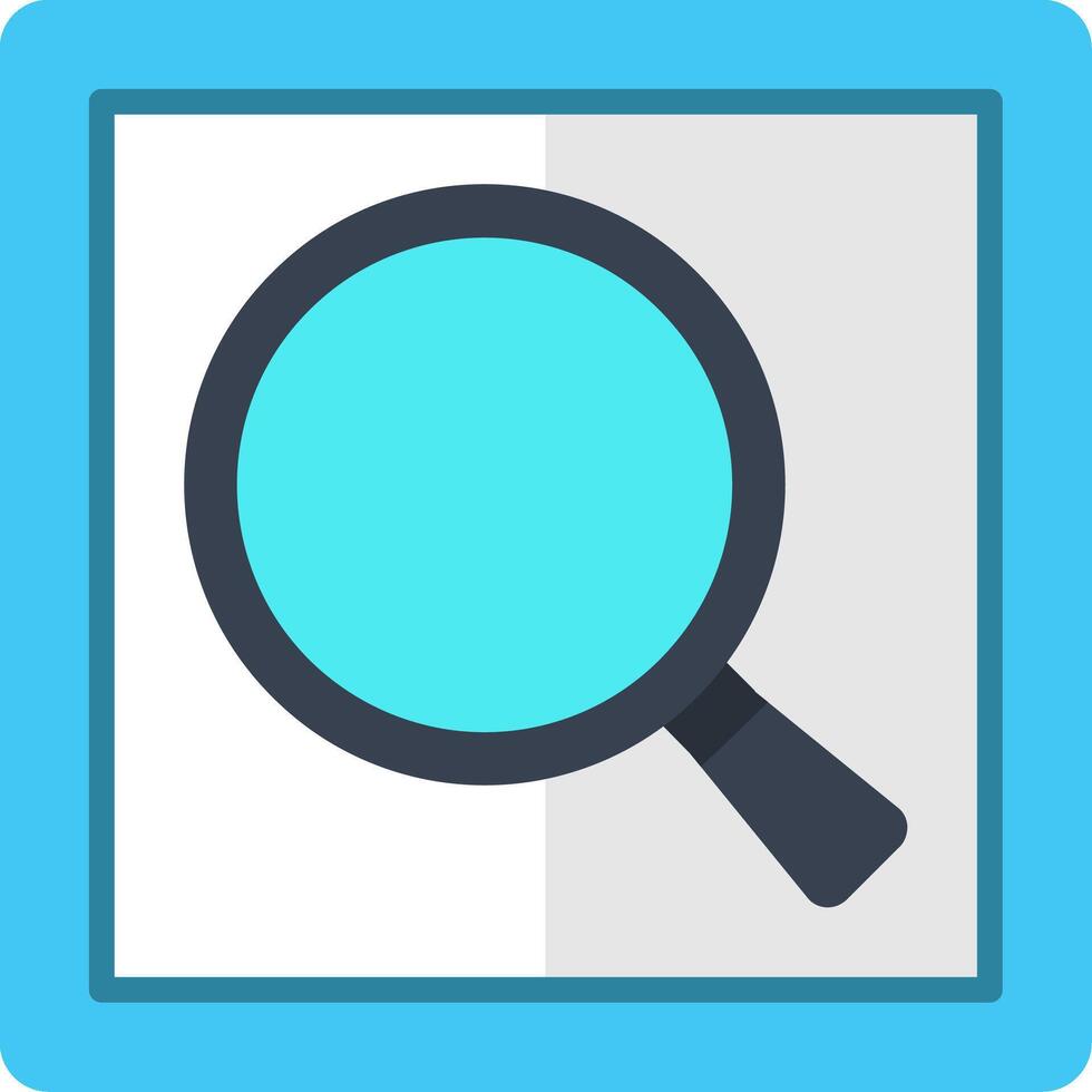 Search Flat Icon vector
