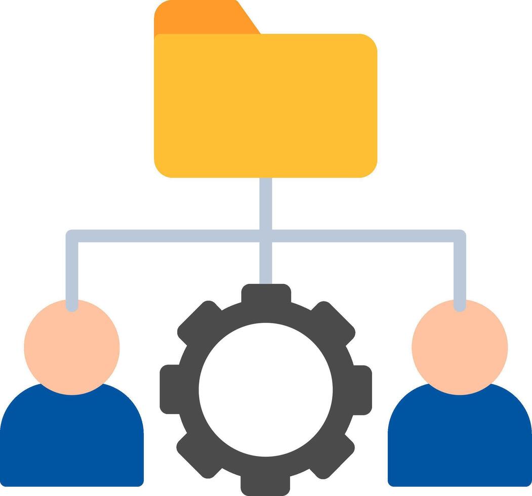 Resource Flat Icon vector