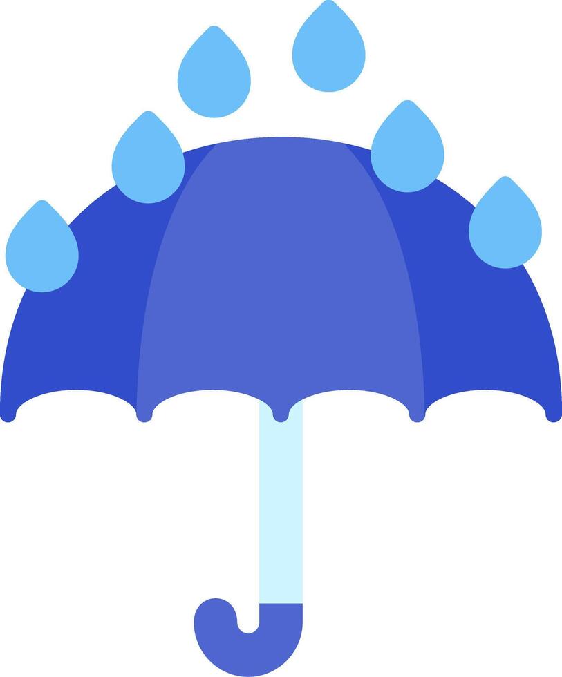 Umbrella Flat Icon vector