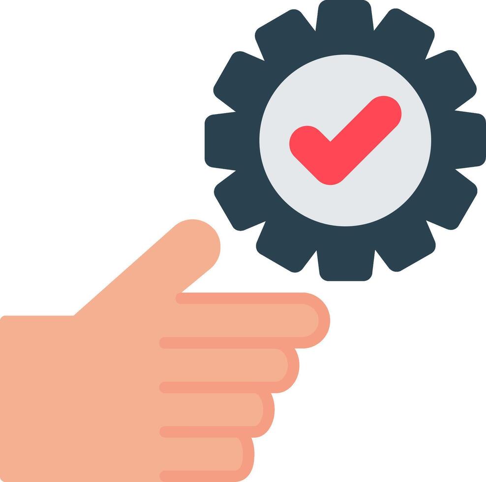 Easy Flat Icon vector