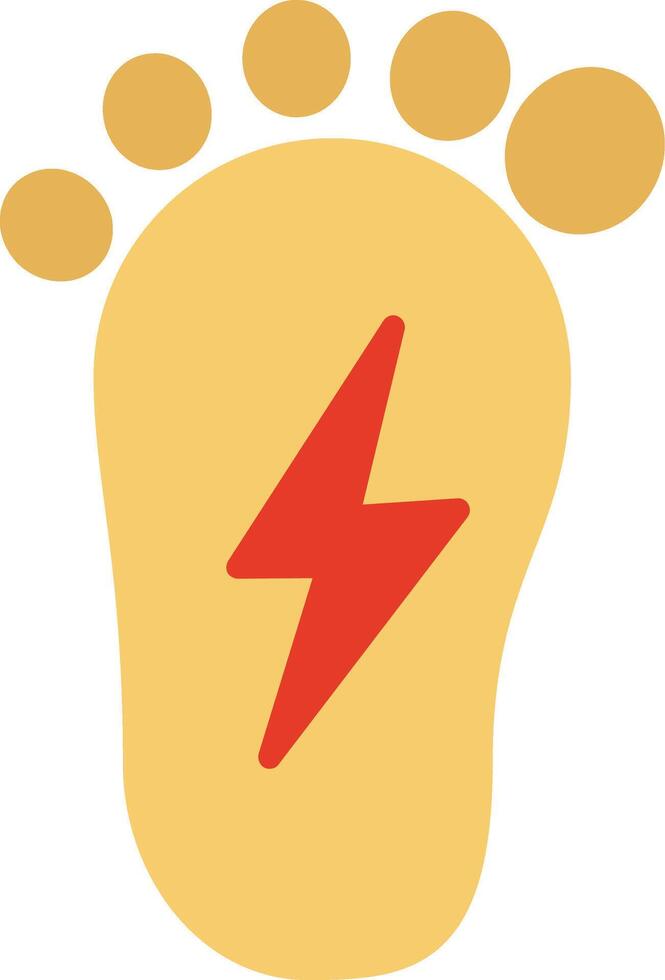 Foot Flat Icon vector