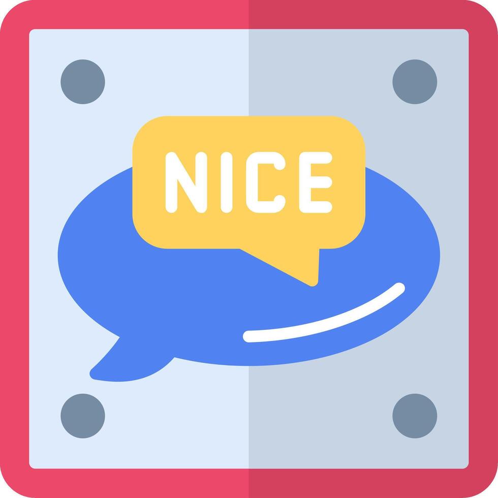 Nice Flat Icon vector