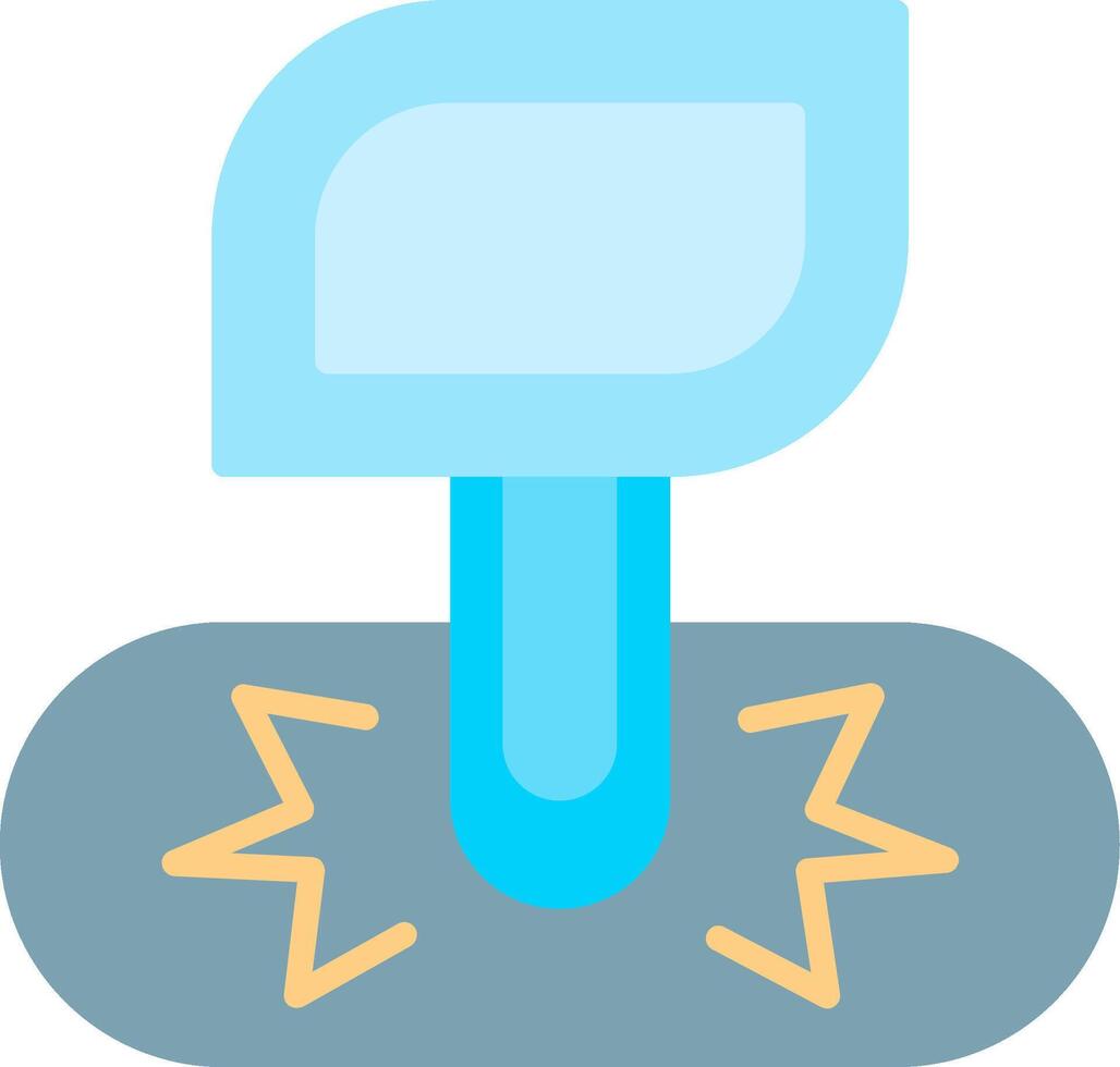 cavitation Flat Icon vector