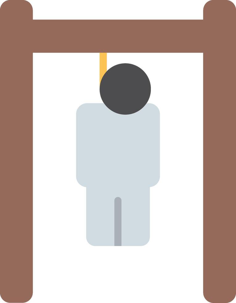 Gallow Flat Icon vector