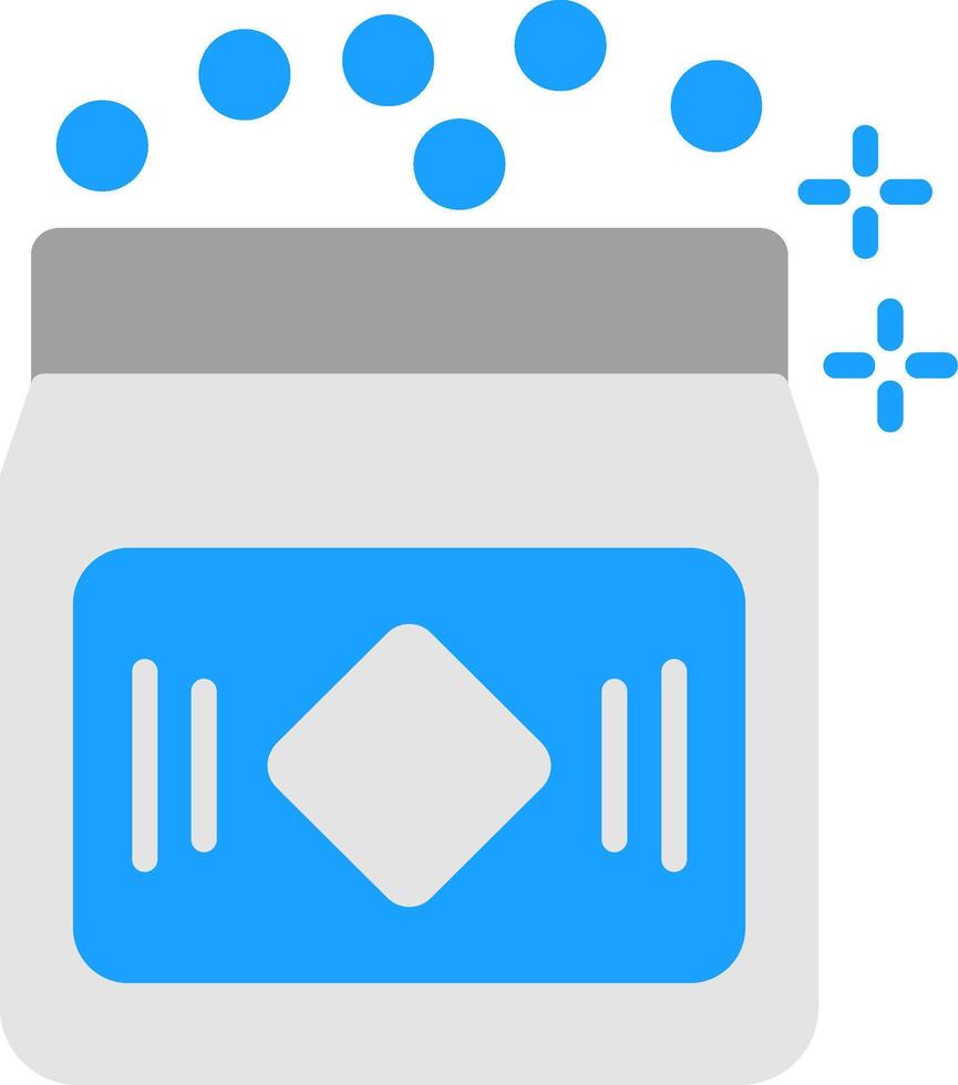 Glitter Flat Icon vector