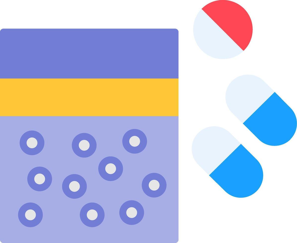 Drug Flat Icon vector