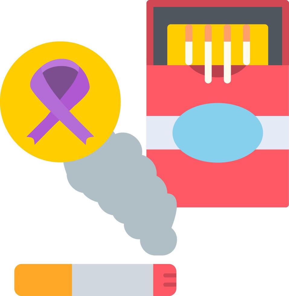 Cigarette Flat Icon vector