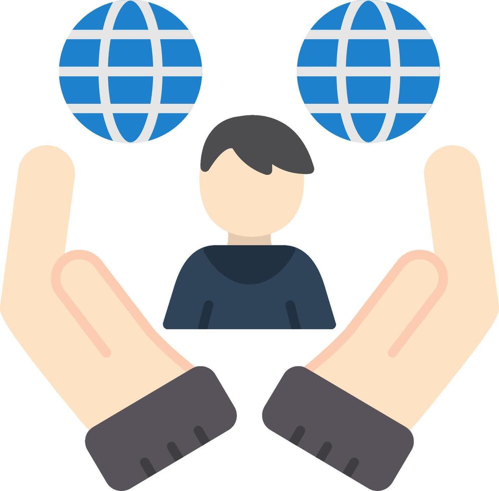 Public Service Flat Icon vector