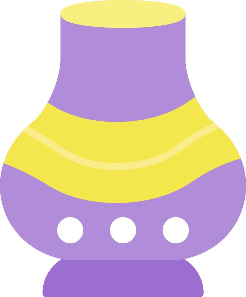 vase Flat Icon vector