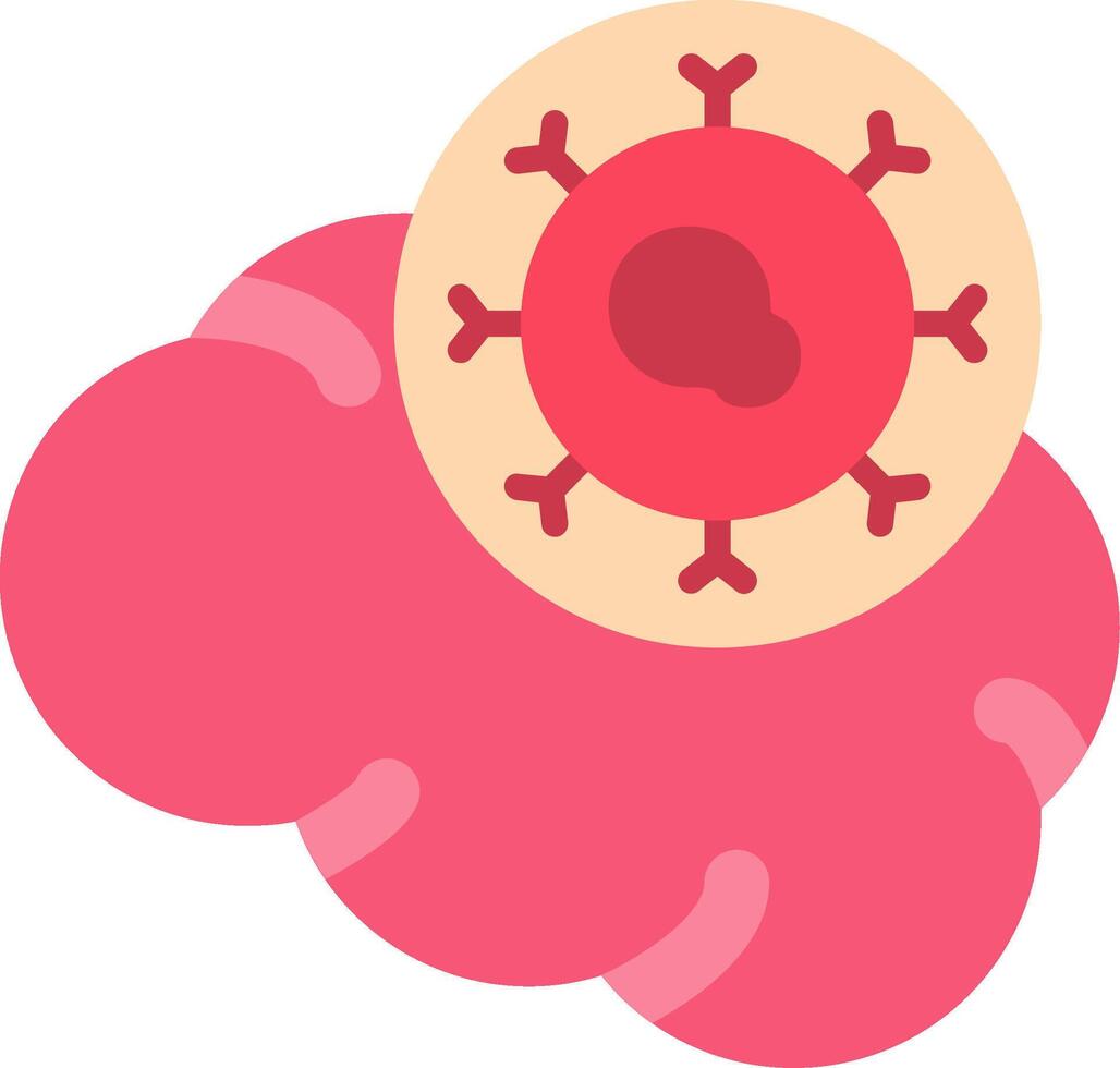 Tumor Flat Icon vector