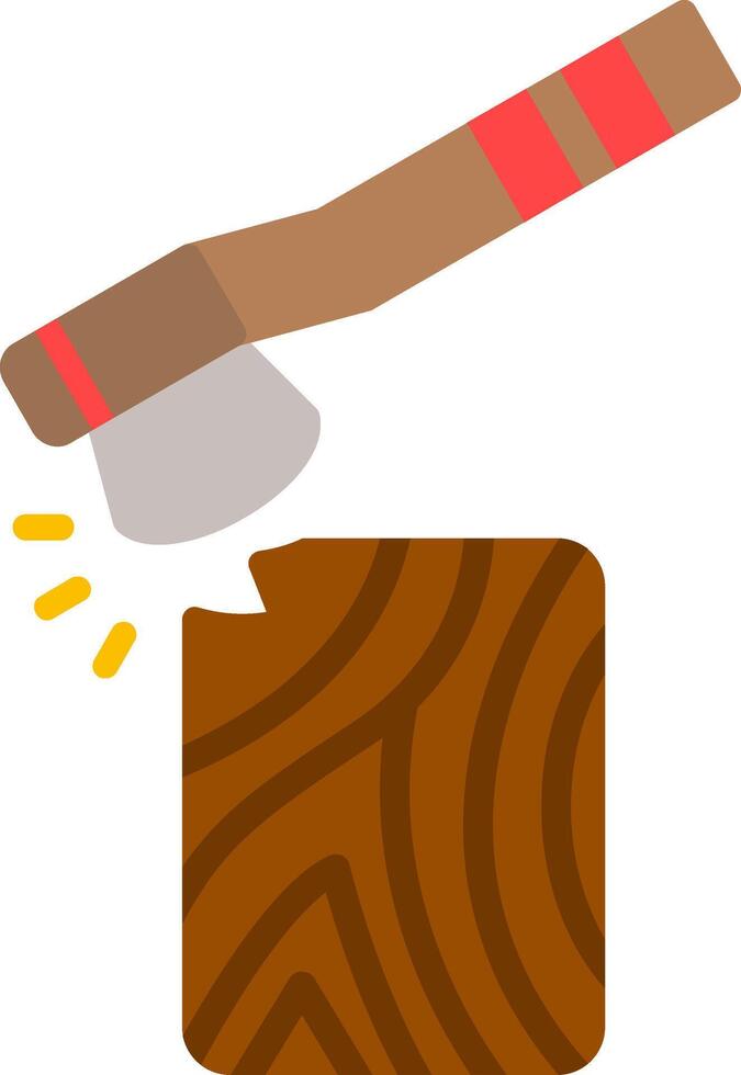 Wood Flat Icon vector