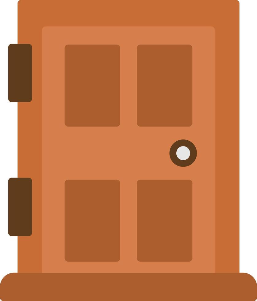 Door Flat Icon vector