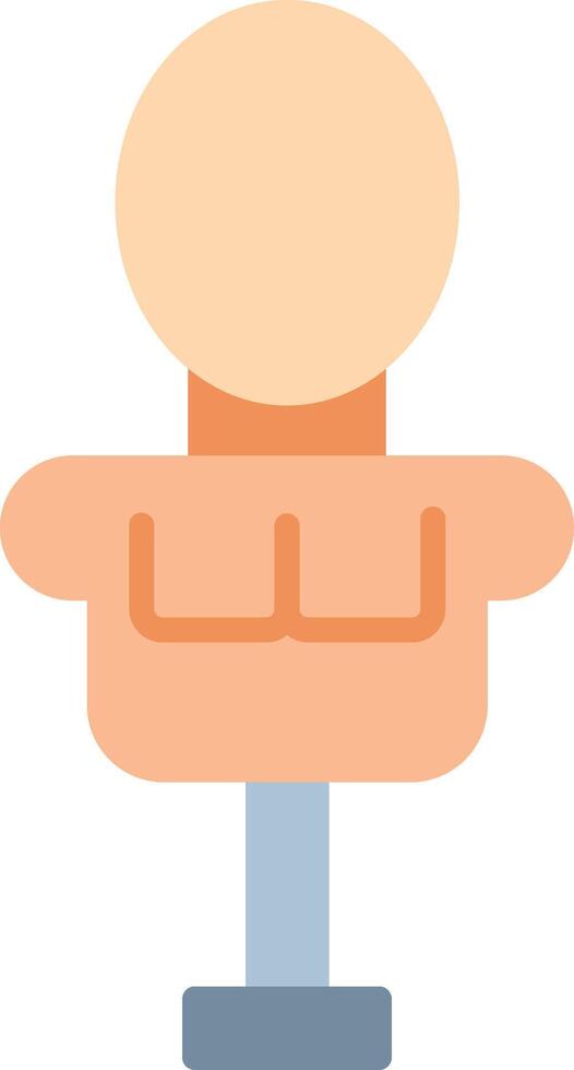 Dummy Flat Icon vector