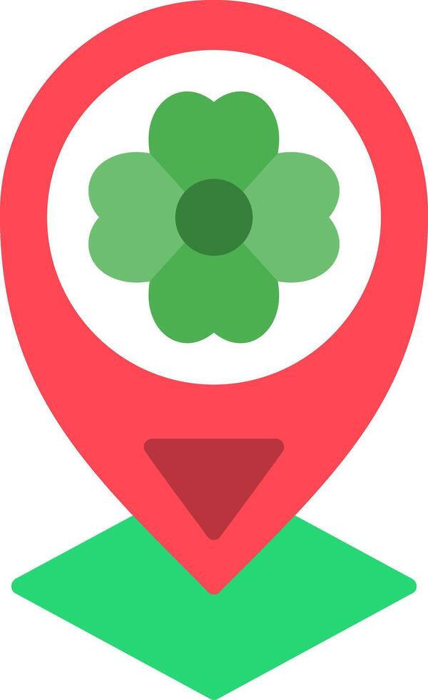 Location Flat Icon vector