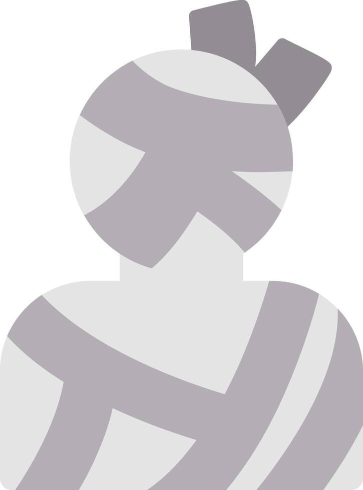 Mummy Flat Icon vector
