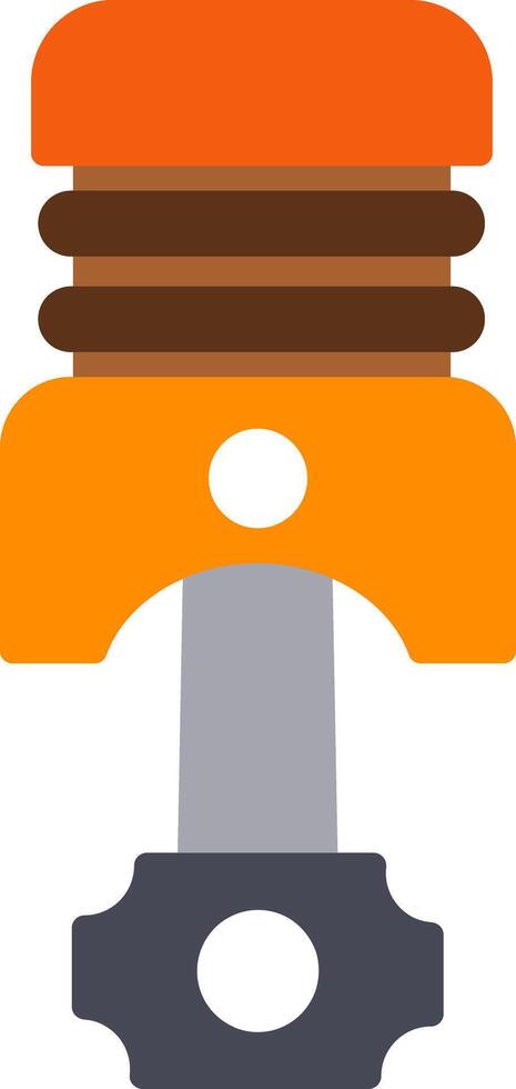 Piston Flat Icon vector