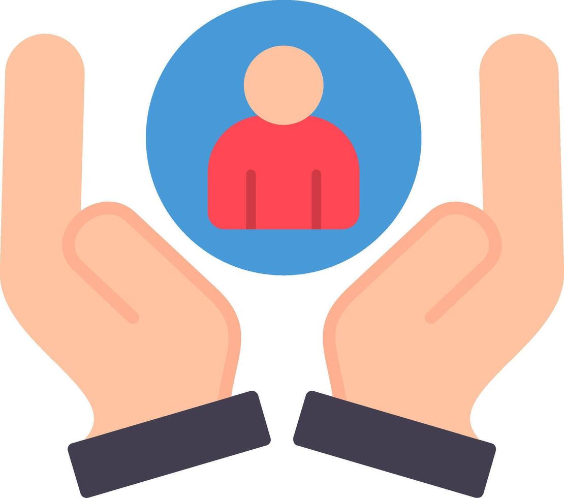 Support Flat Icon vector