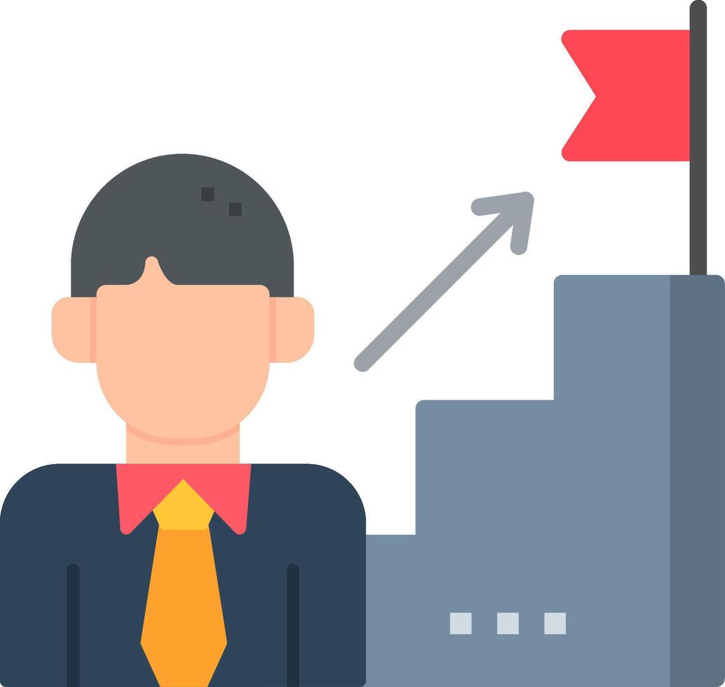 Career Flat Icon vector