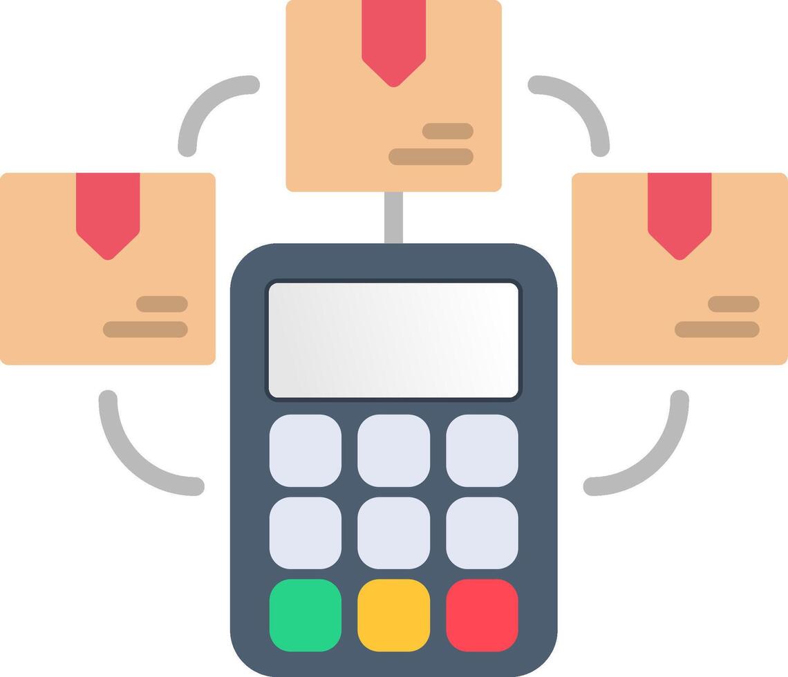 Cost Flat Icon vector