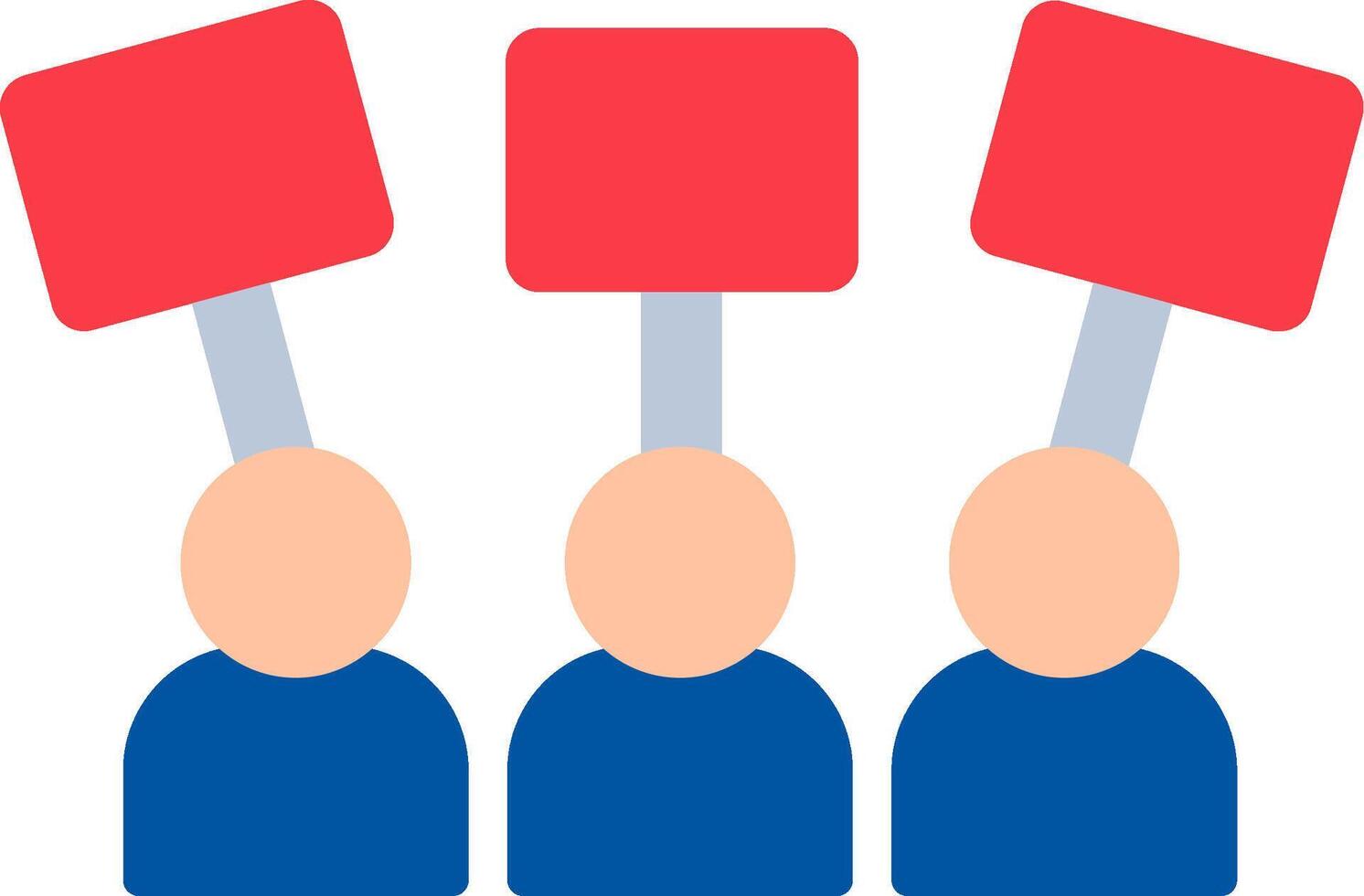 Demonstration Flat Icon vector