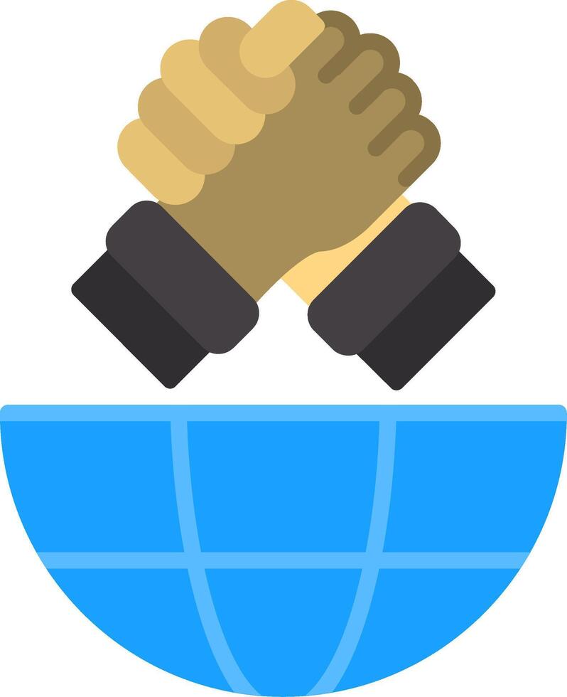 Friendship Flat Icon vector