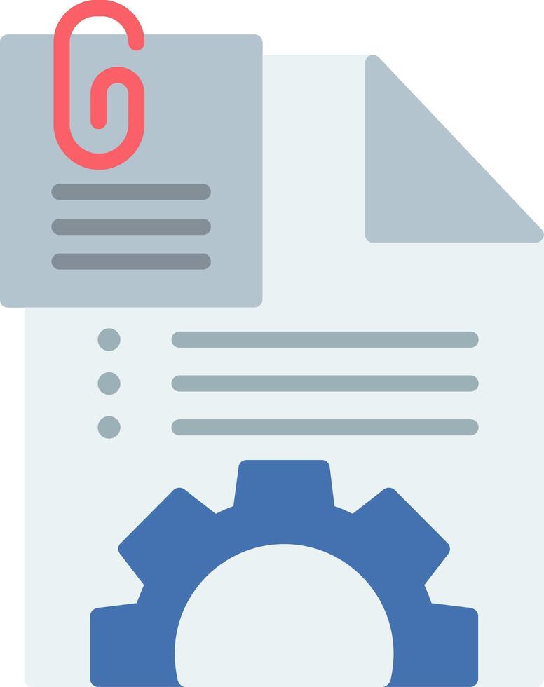File Flat Icon vector