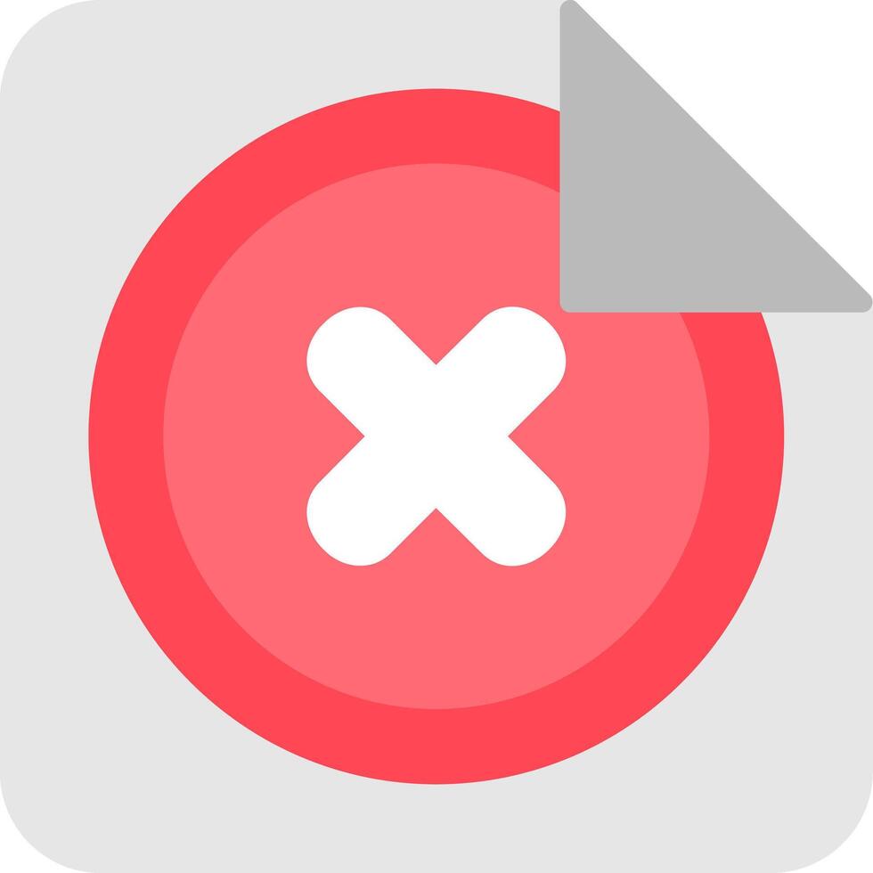Page Flat Icon vector