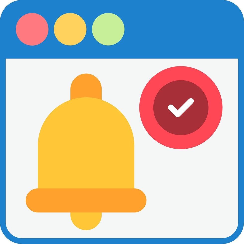 Reminder Flat Icon vector