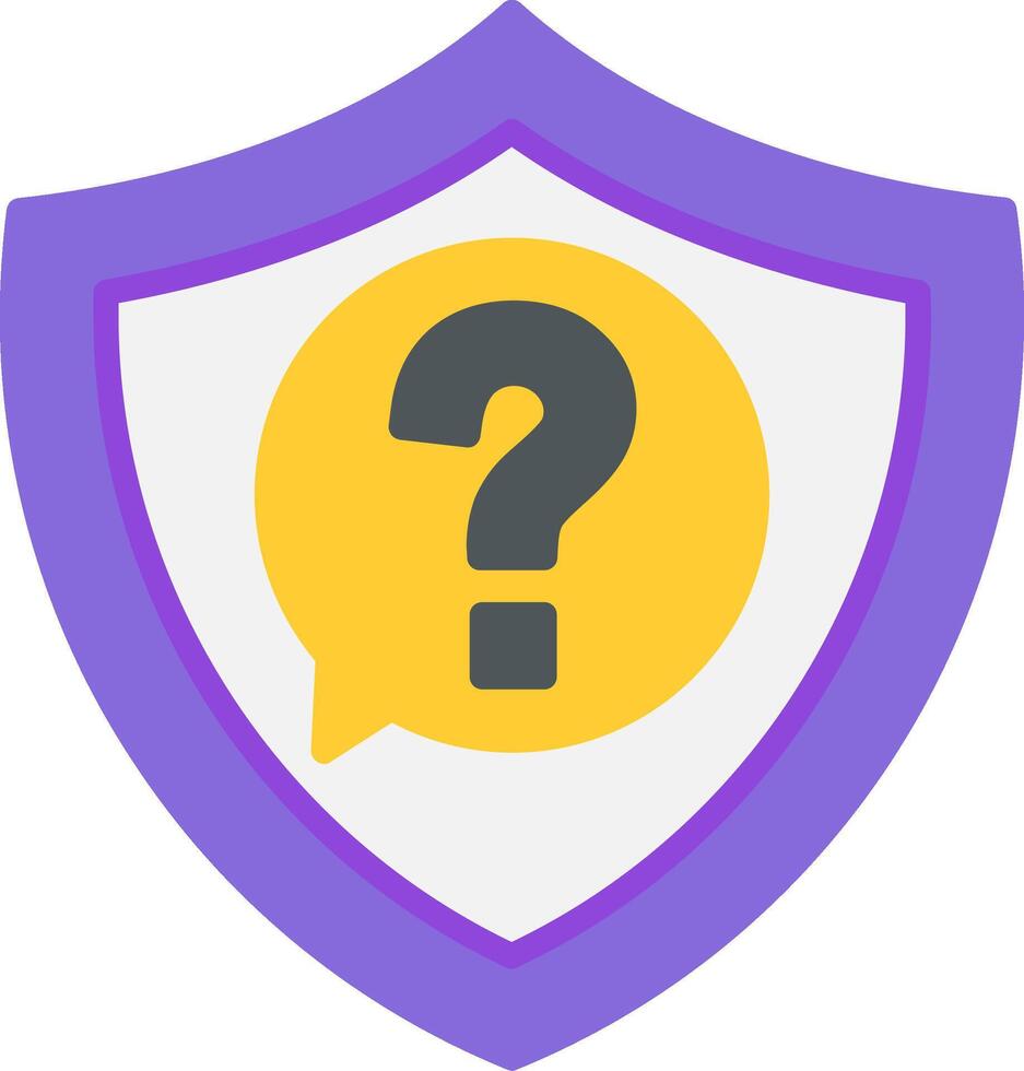 Shield Flat Icon vector