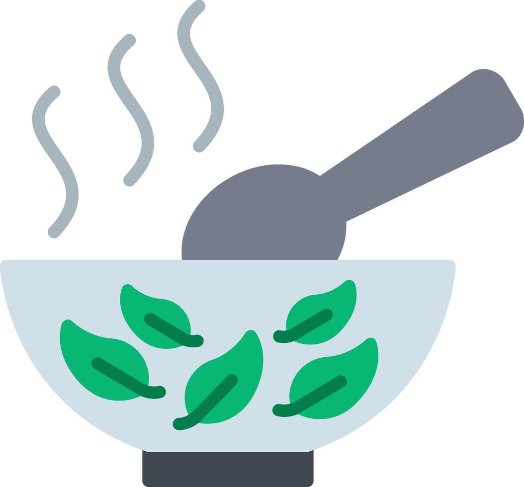 Soup Flat Icon vector
