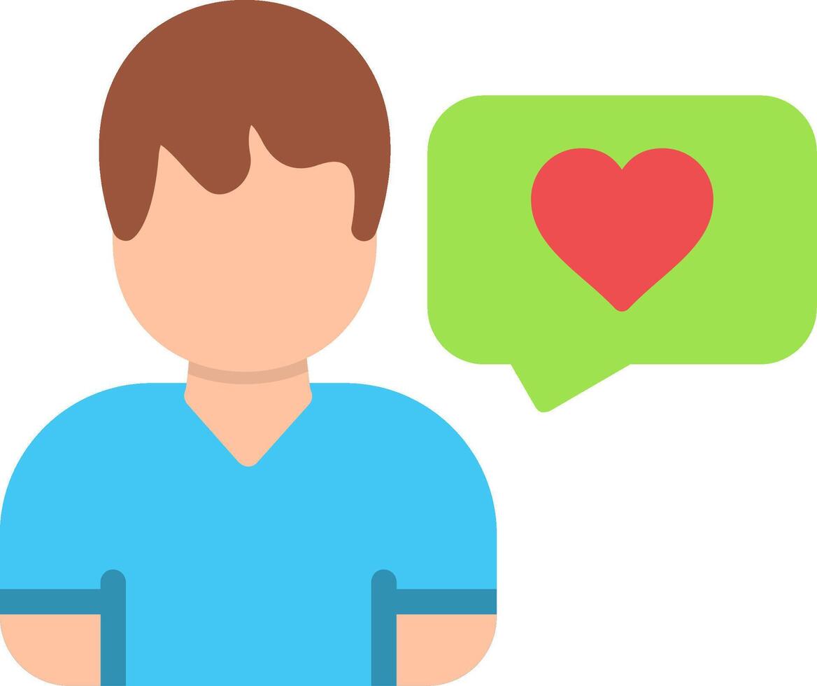 Testimonial Flat Icon vector