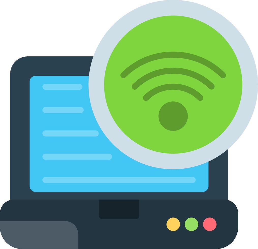 Wifi Flat Icon vector