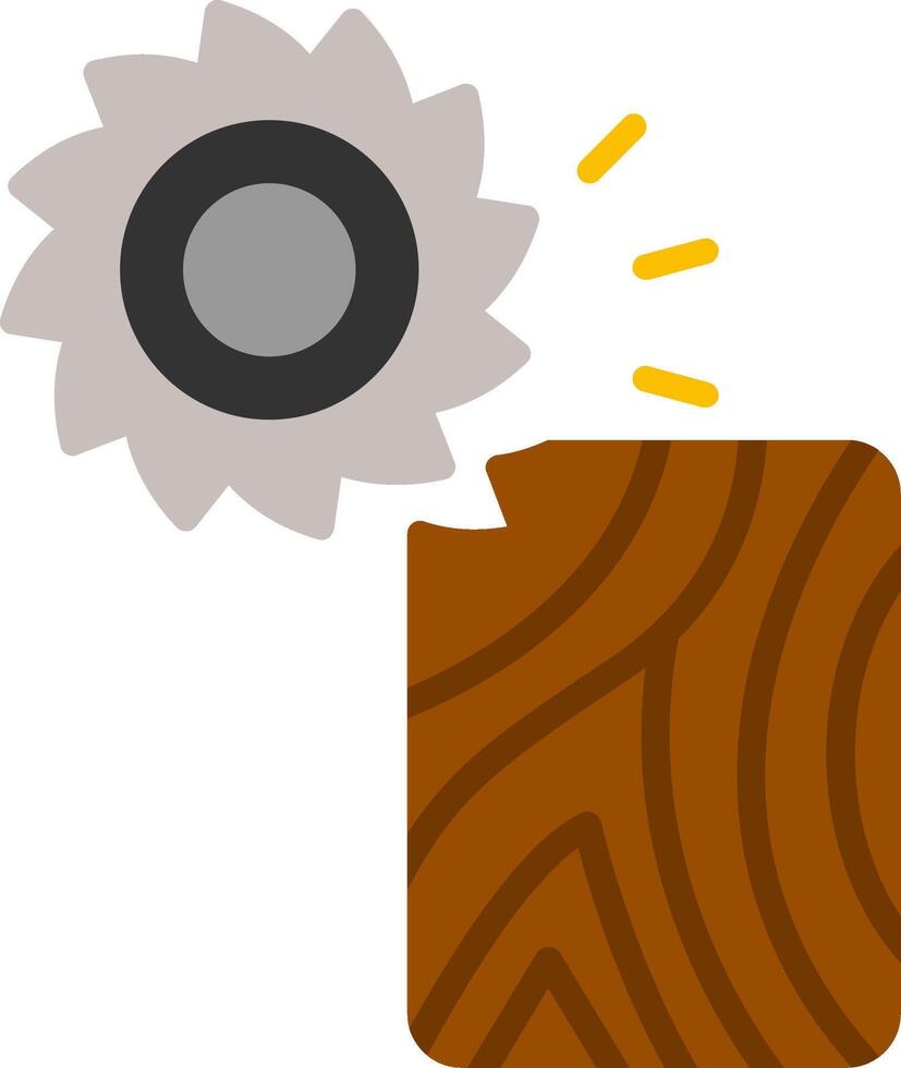 Saw Flat Icon vector