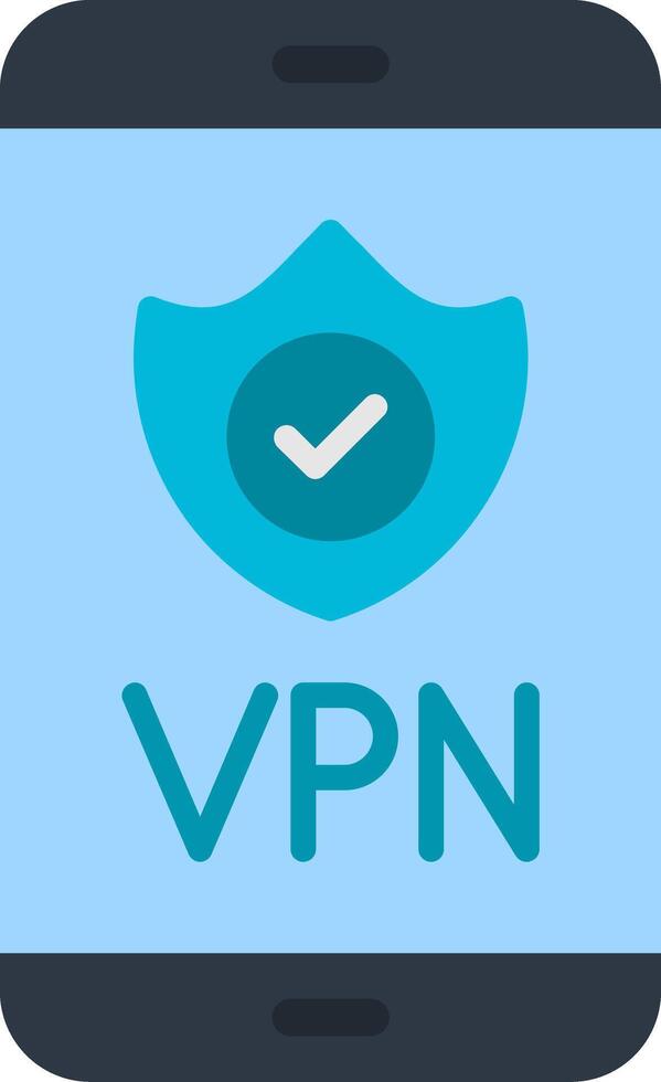 Vpn Flat Icon vector