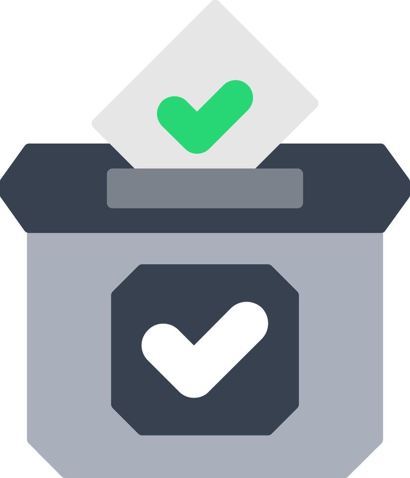 Vote Flat Icon vector