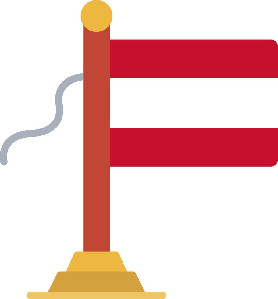 Austria Flag Flat Icon vector