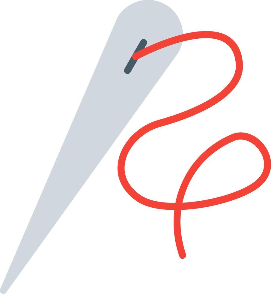 Needle Flat Icon vector