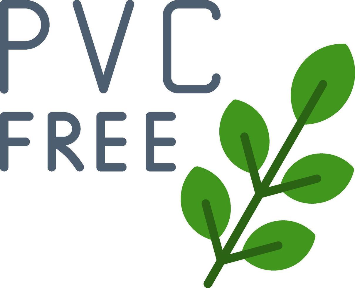 Pvc Flat Icon vector